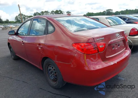 2009 Hyundai Elantra Gls from USA, damaged, VIN KMHDU46D69U601003